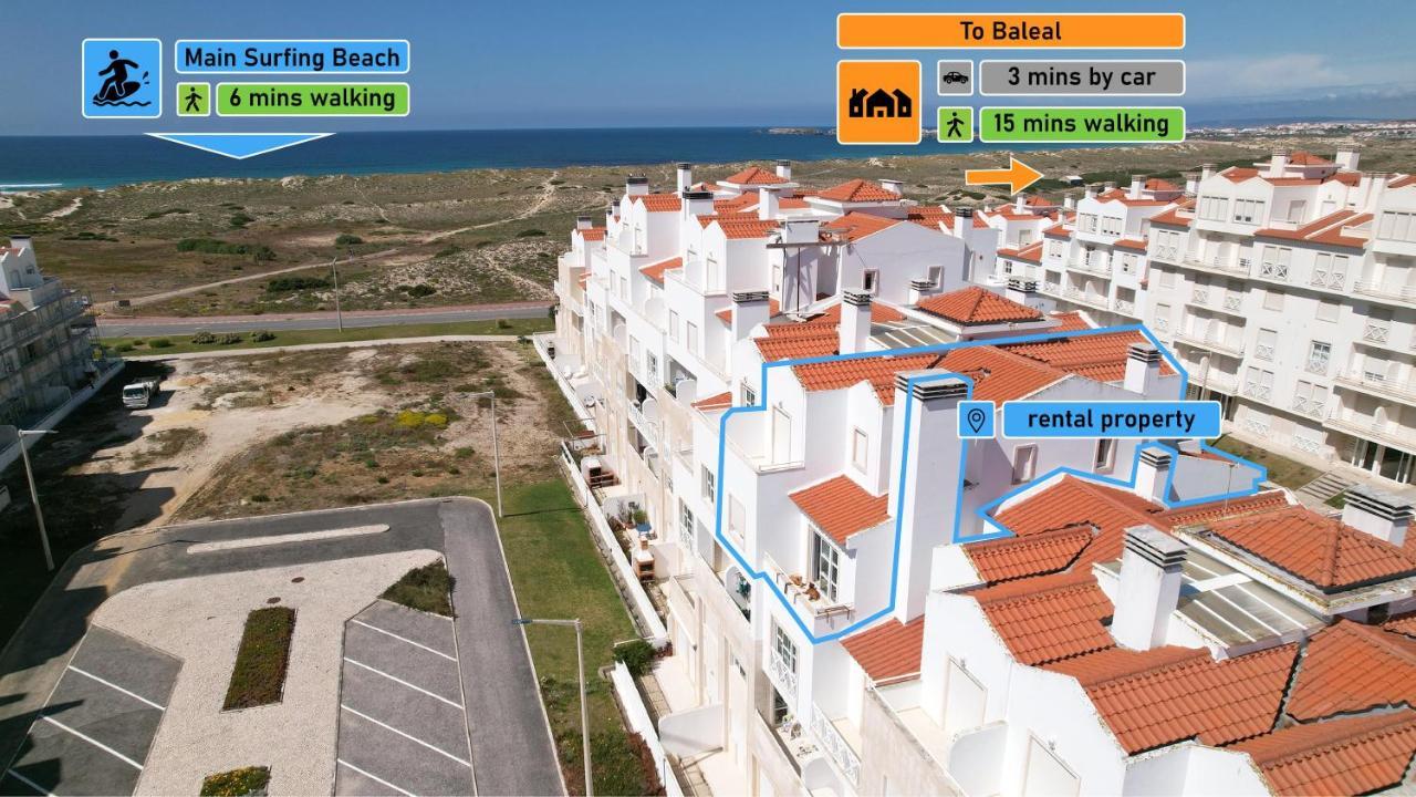 Baleal Beachfront Duplex Peniche Dış mekan fotoğraf